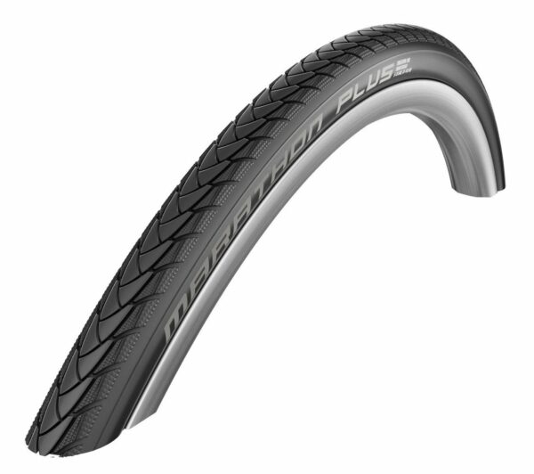 26 x 1 (25-590) Schwalbe Marathon Plus Black Puncture Resistant Wheelchair Tyre