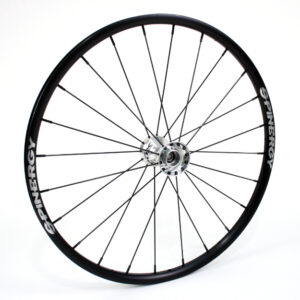 24" Spinergy SLX Wheel - Black Rim, Black Hub, 24 Black Spokes
