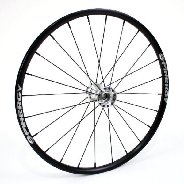 24" Spinergy SLX Wheel - Black Rim, Black Hub, 24 Black Spokes