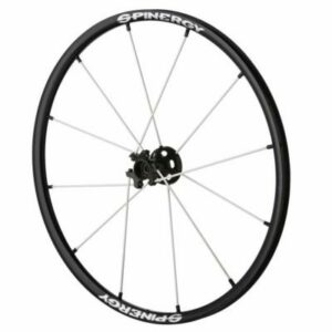 24″ Spinergy XLX Wheel Black Hub (White Spokes)