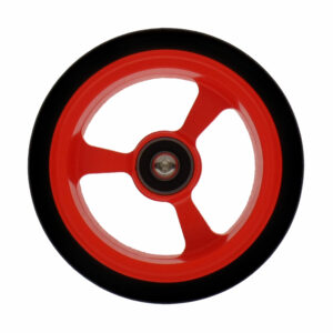 5 X 1.4" Frog Legs Powder Coated Castor Wheel (Orange)