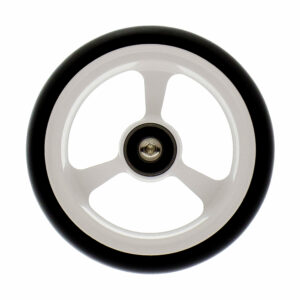 5 X 1.4" Frog Legs Powder Coated Castor Wheel (White)