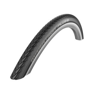 24 x 1.3/8 Marathon Plus Black Wheelchair Tyre
