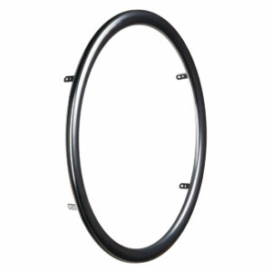 24″ Omobic Simi Silver Pushrim (6 Tab Fixing)