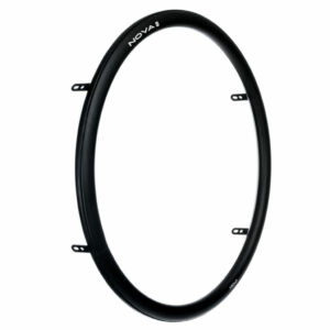 24″ Omobic Nova Black Pushrim (6 Tab Fixing)