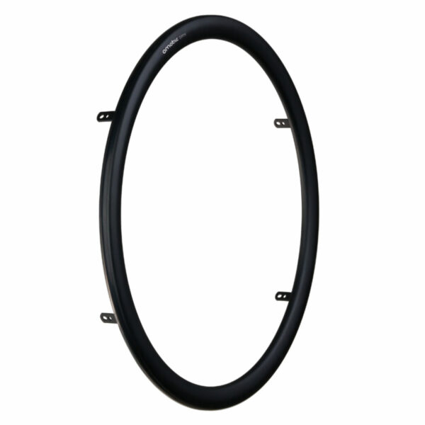 24″ Omobic Simi Black Pushrim (6 Tab Fixing)